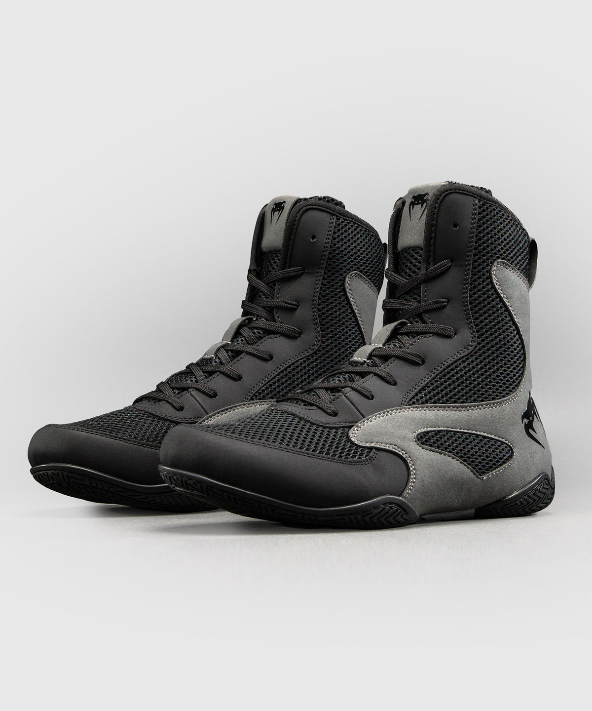 Venum Contender Boxschuhe - Schwarz/Grau