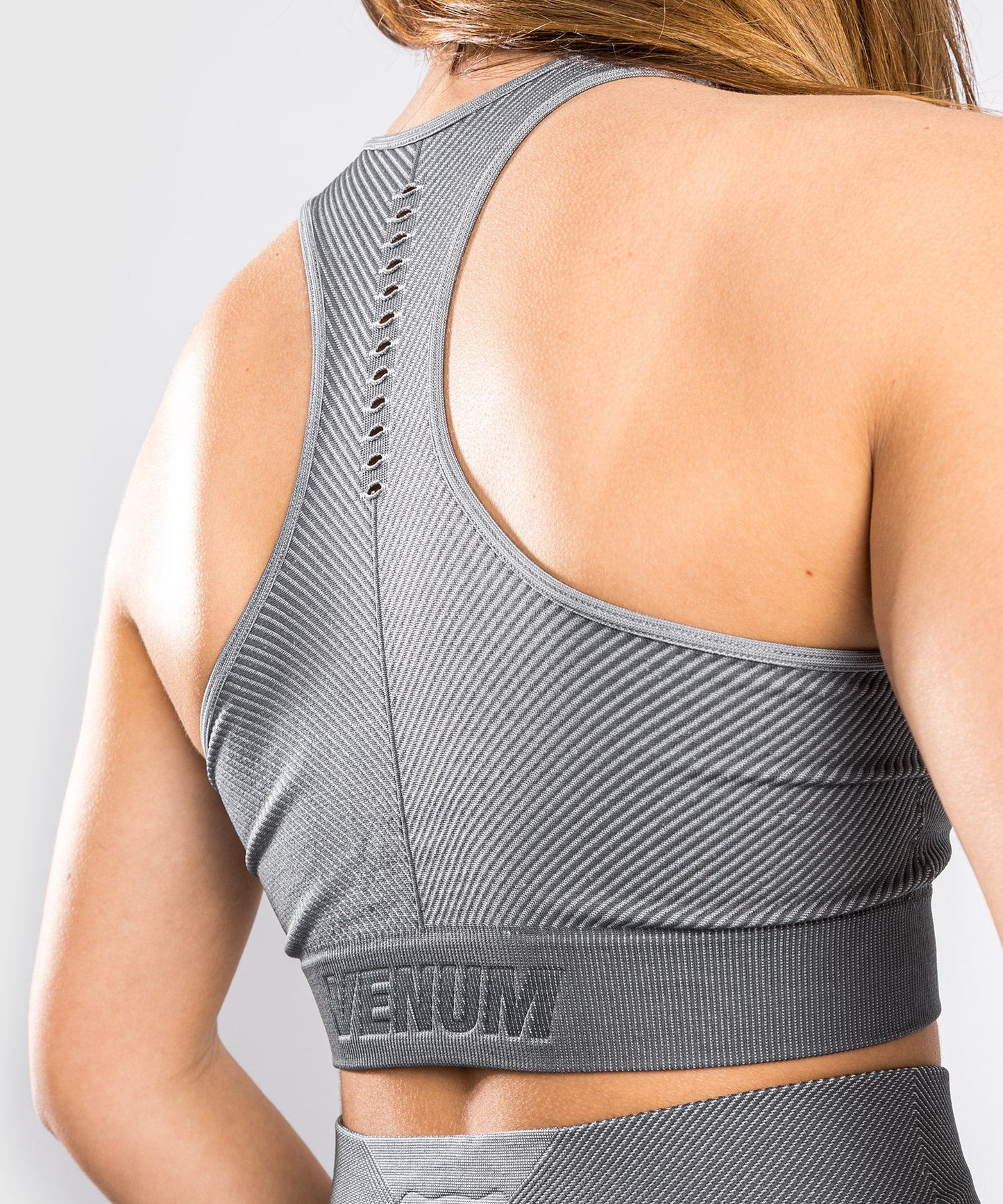 Venum Sparring Seamless Sport-BH - Damen - Dunkelgrau