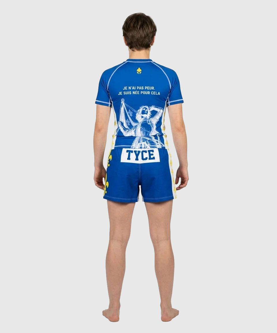 TYCE CULTURE OF WAR Juana de Arco Rashguard - Azul