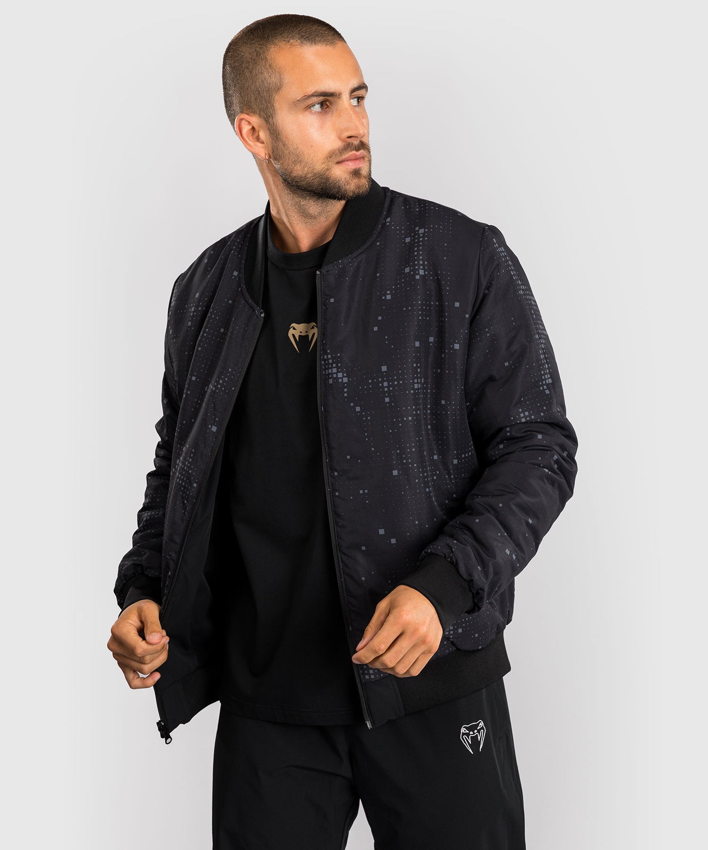 Veste Bomber Venum Eclipse – Noir/Ivoire