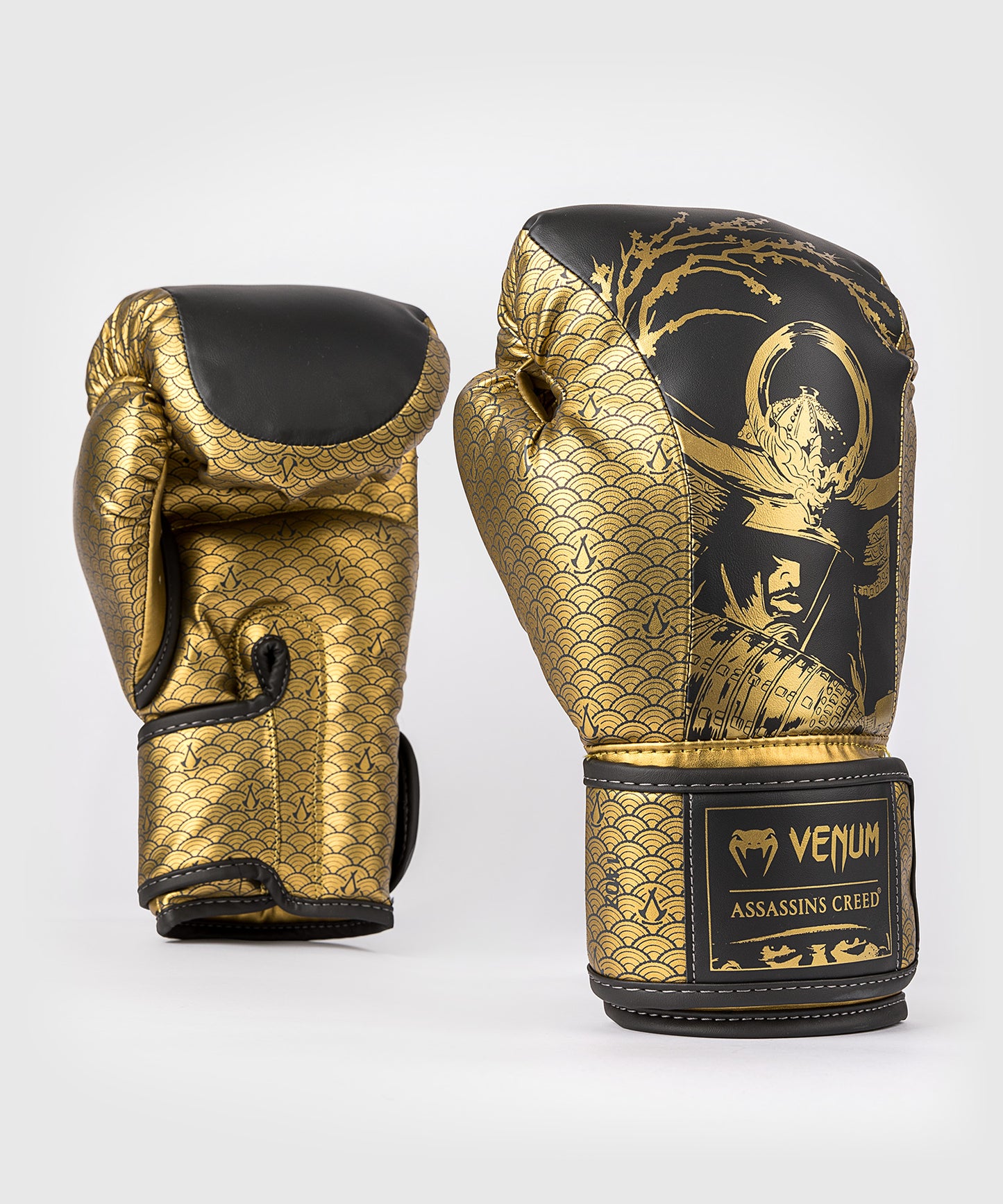 Gants de boxe Venum x Assassin's Creed Shadows - Noir/Or