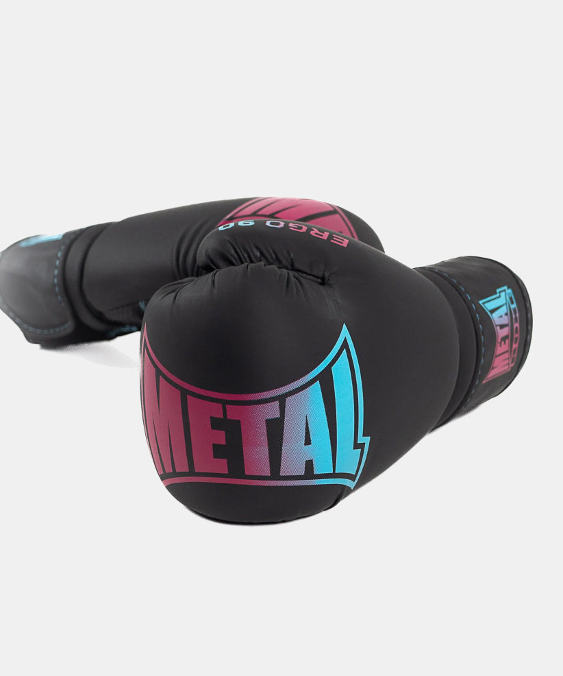 Metal Boxe Ergo 90 Vice Boxhandschuhe - Schwarz