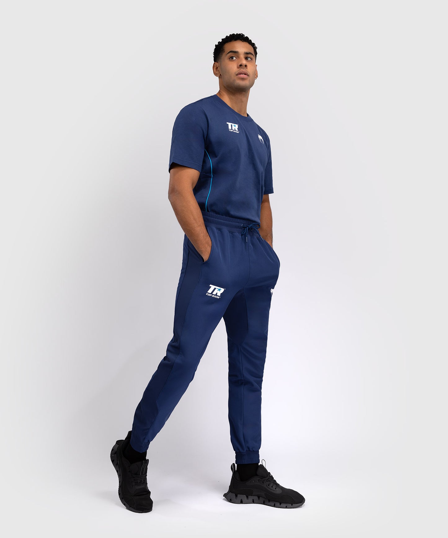 Venum x Top Rank Original Joggers Performance da Uomo - Blu Navy