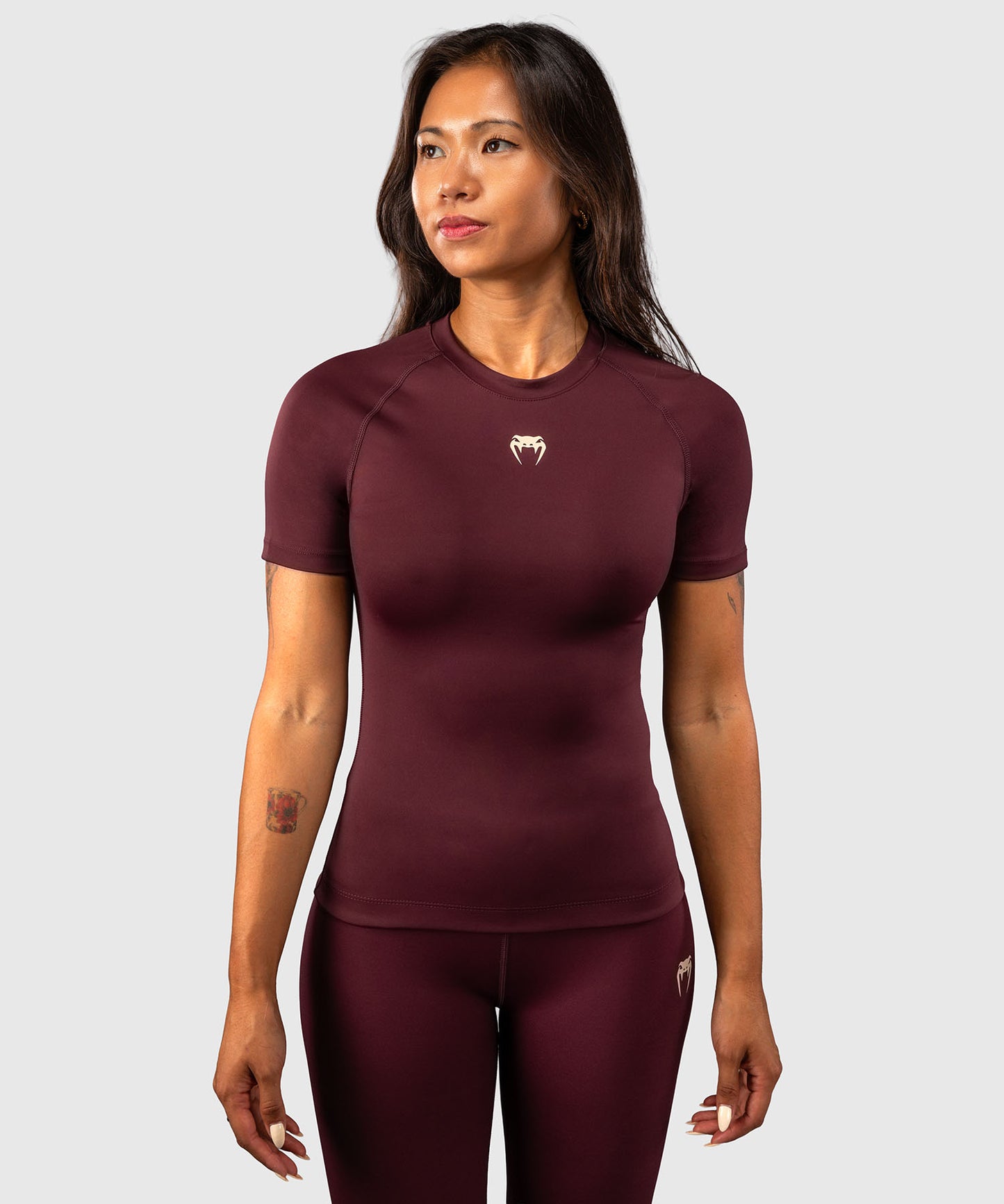 Venum Talisman Short Sleeve Rashguard - Plum