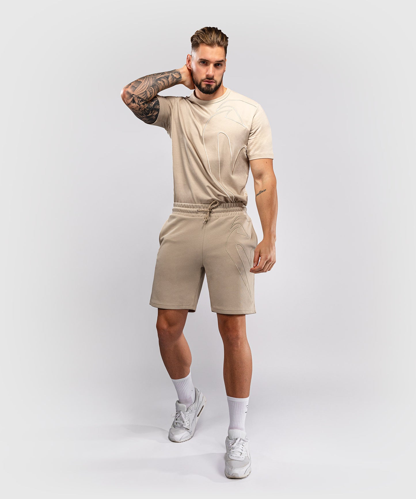 Short en Coton Venum Giant 3D – Beige