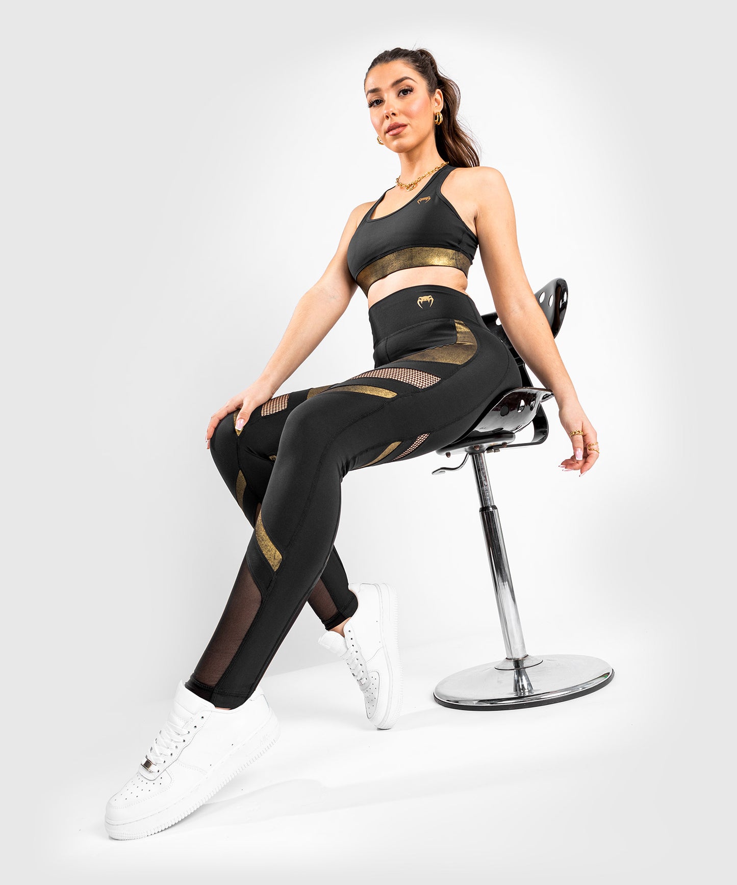 Venum Lightning Leggings – Schwarz/Gold