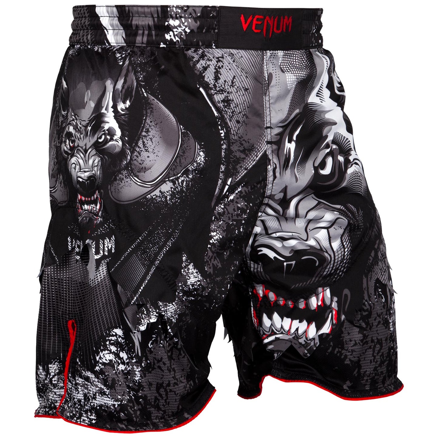 Fightshort Venum Werewolf - Noir/Gris