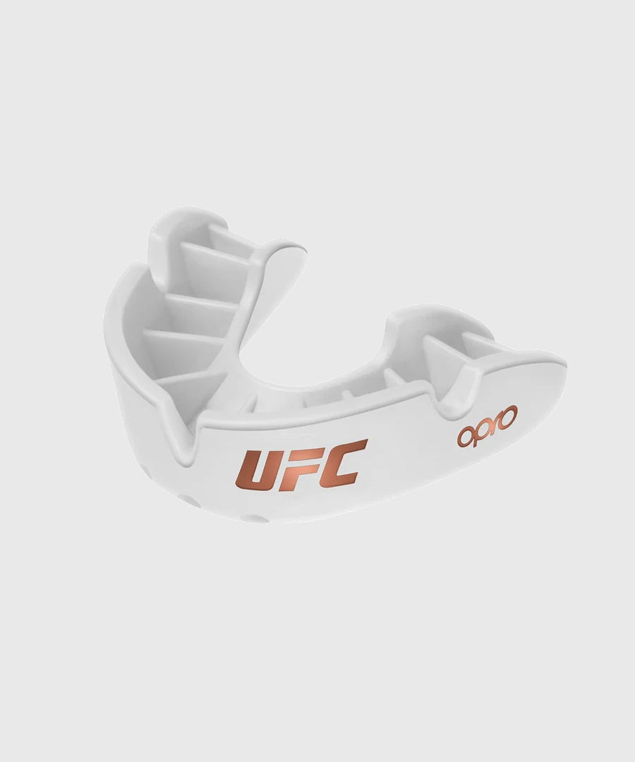Protège-Dents Opro UFC Bronze - Blanc/Bronze