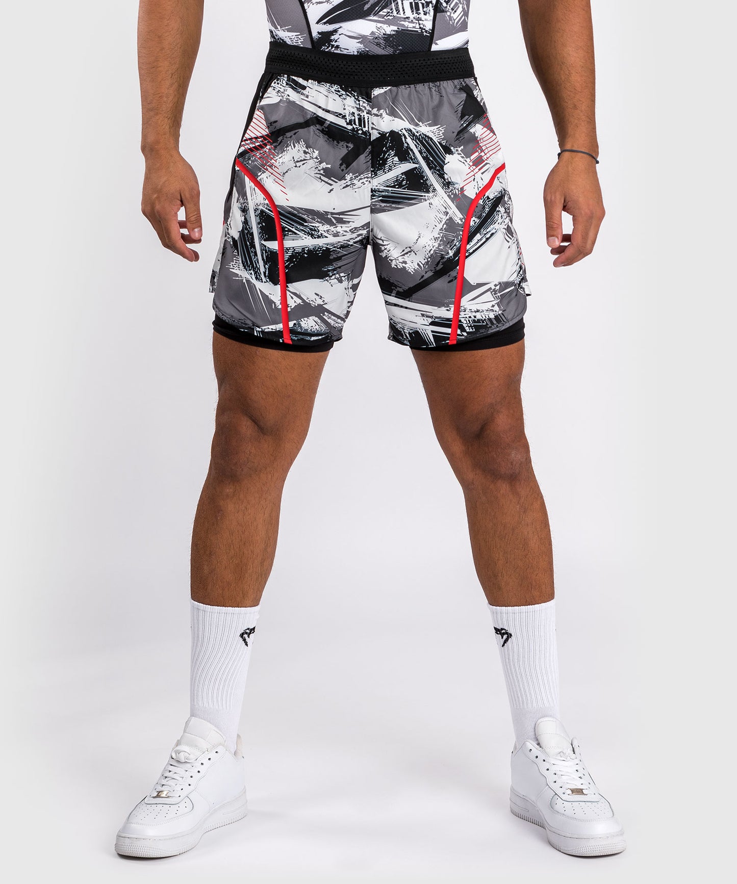 Venum Electron 3.0 Pantaloncini da allenamento - Grigio/rosso