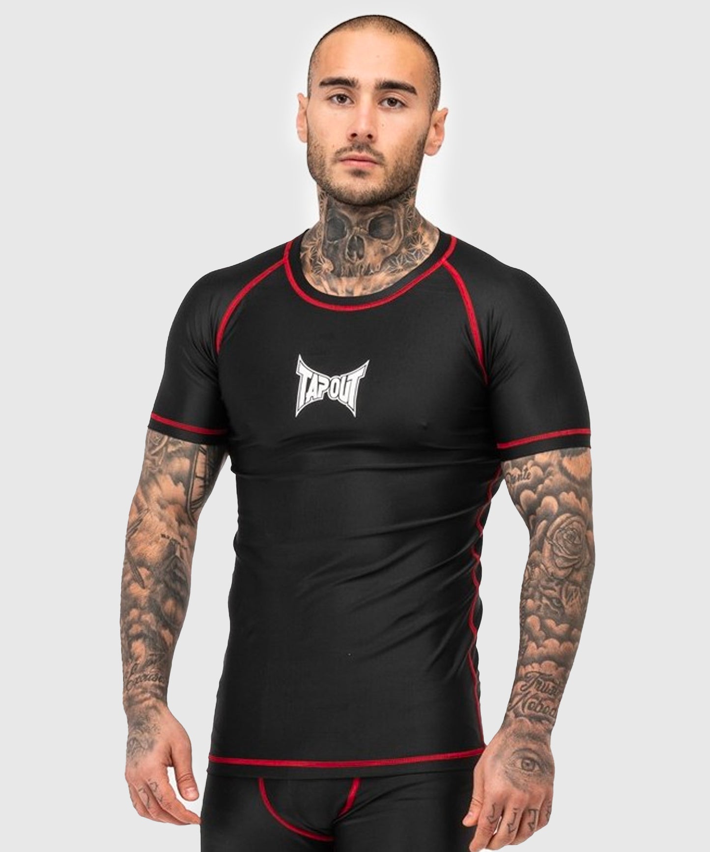 Tapout Functional Rashguard a Maniche Corte Slim Fit