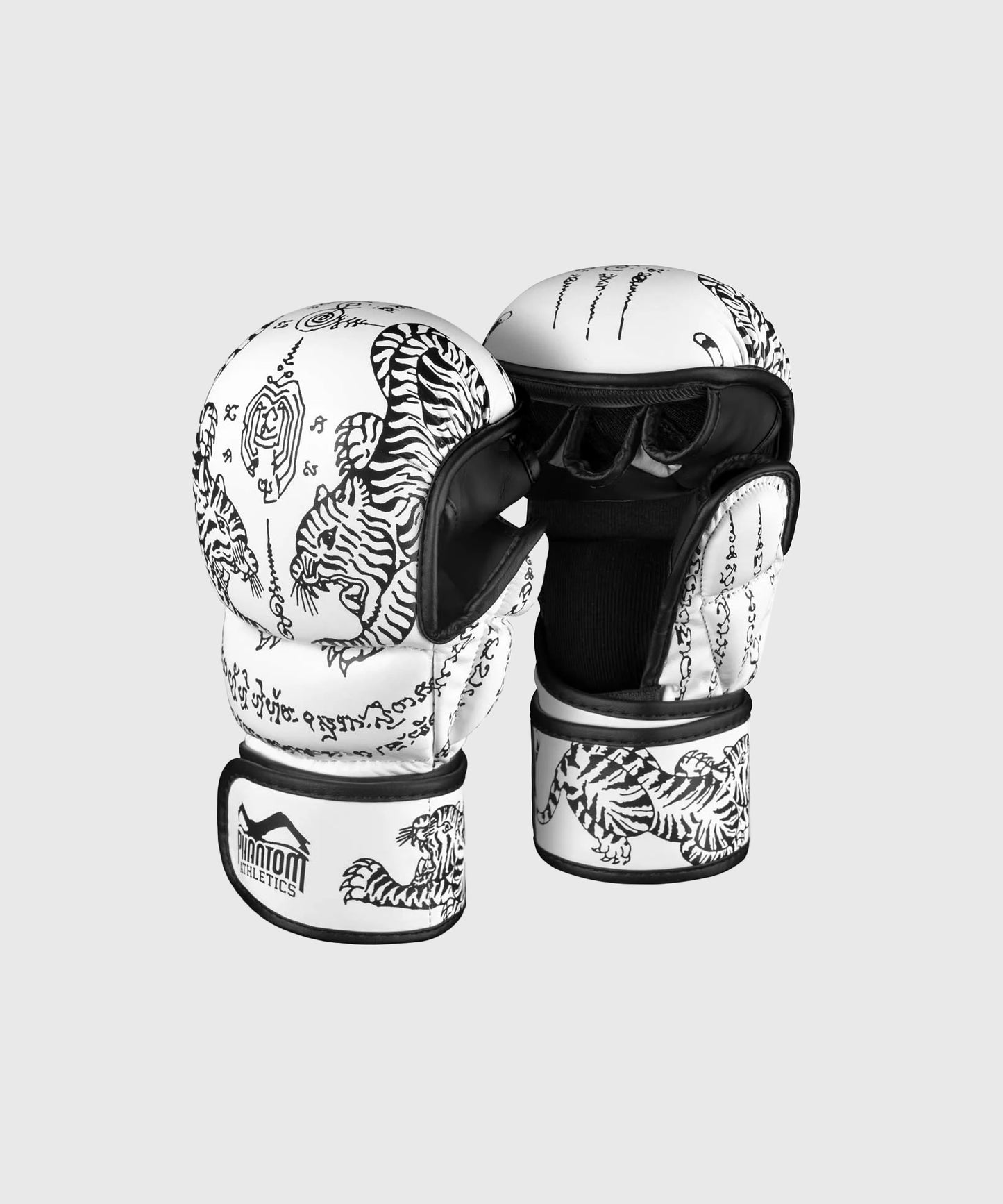 Phantom Athletics Muay Thai MMA-Sparring-Handschuhe - Weiß