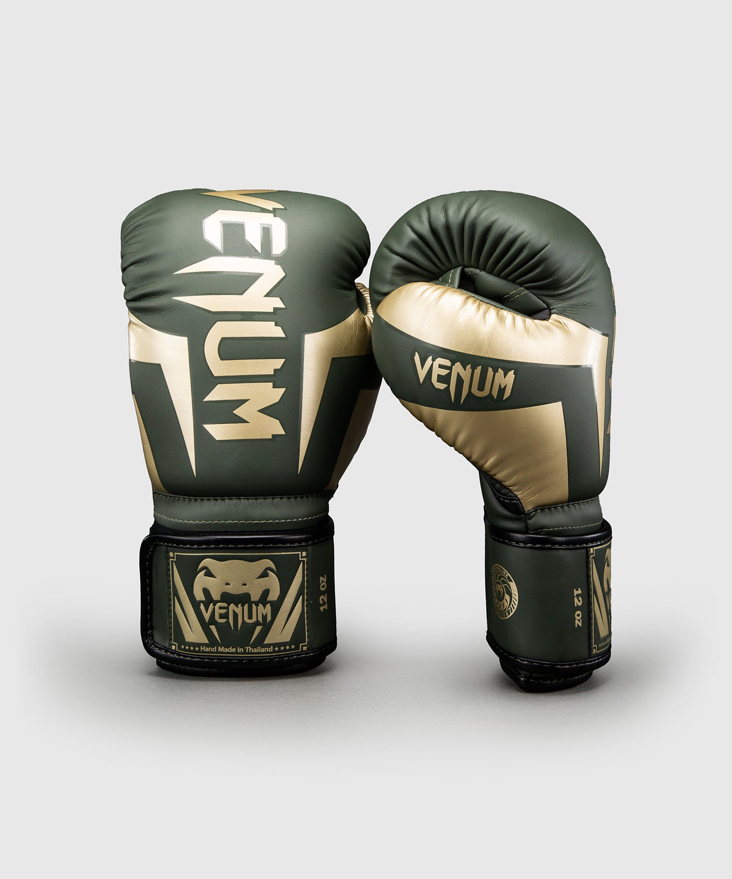 Venum Elite Boxing Gloves - Khaki