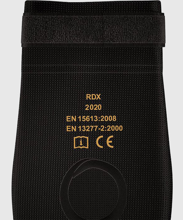 RDX Gepolsterte Ellenbogenschoner - Schwarz/Gold