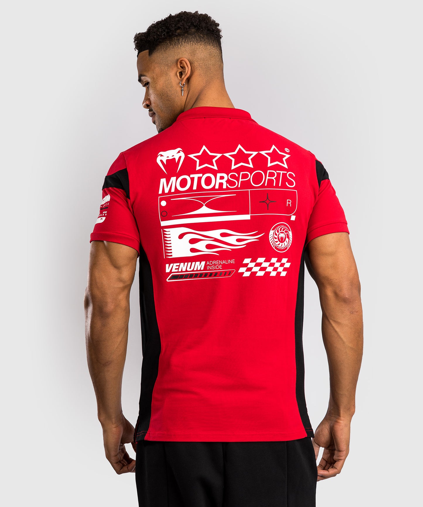 Polo en Coton Venum Motorsport - Rouge Vif