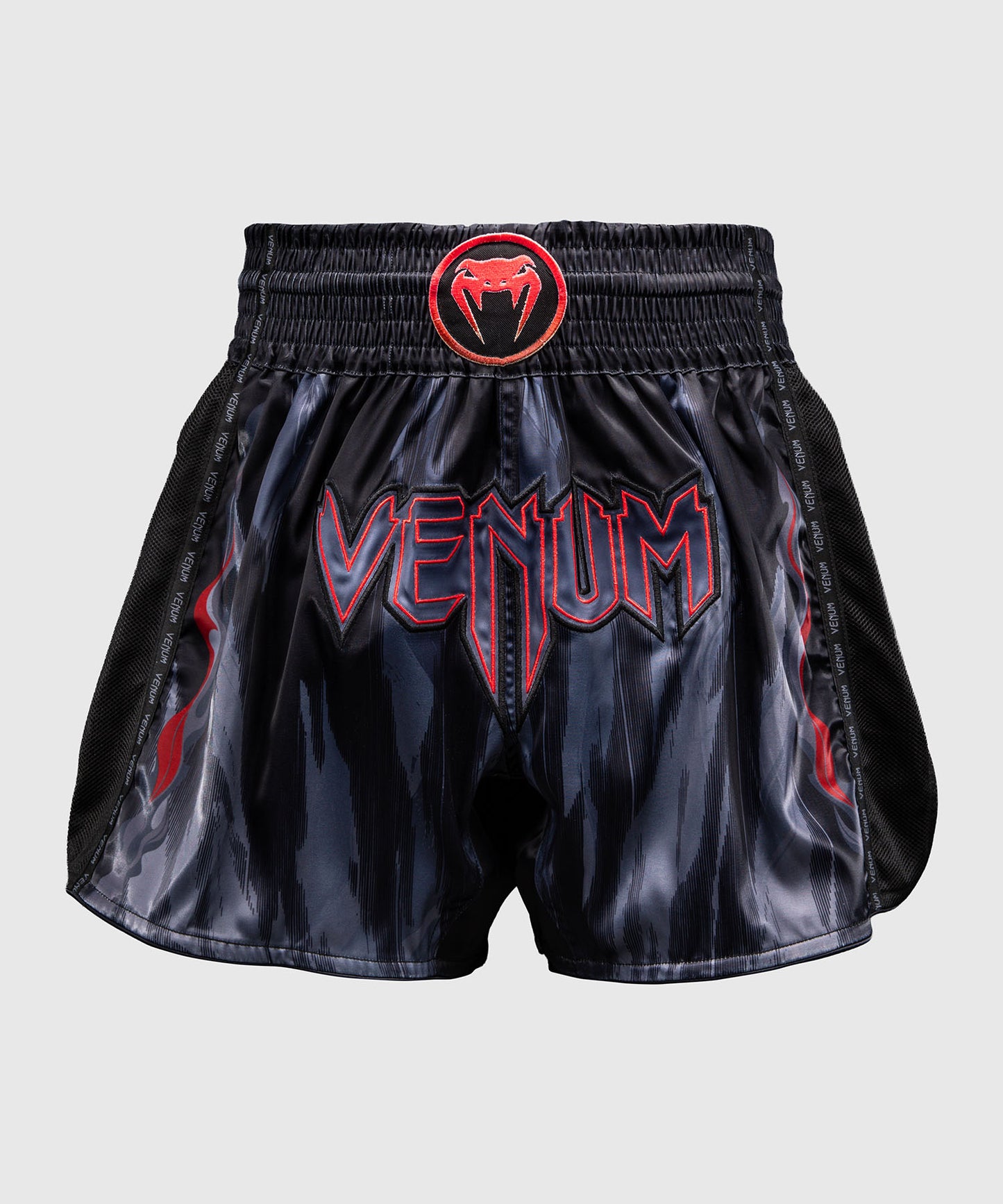 Venum Demon Pantaloncini da Muay Thai - Nero/Grigio