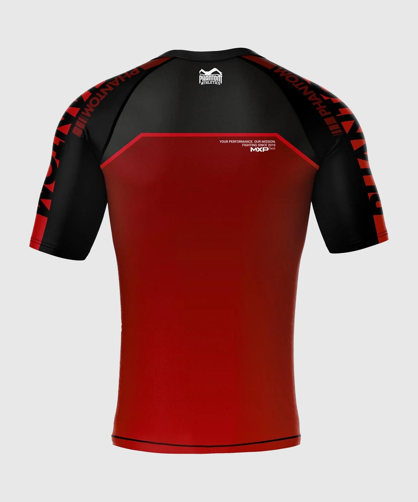 Phantom Athletics Evo Apex Rashguard - Negro/Rojo
