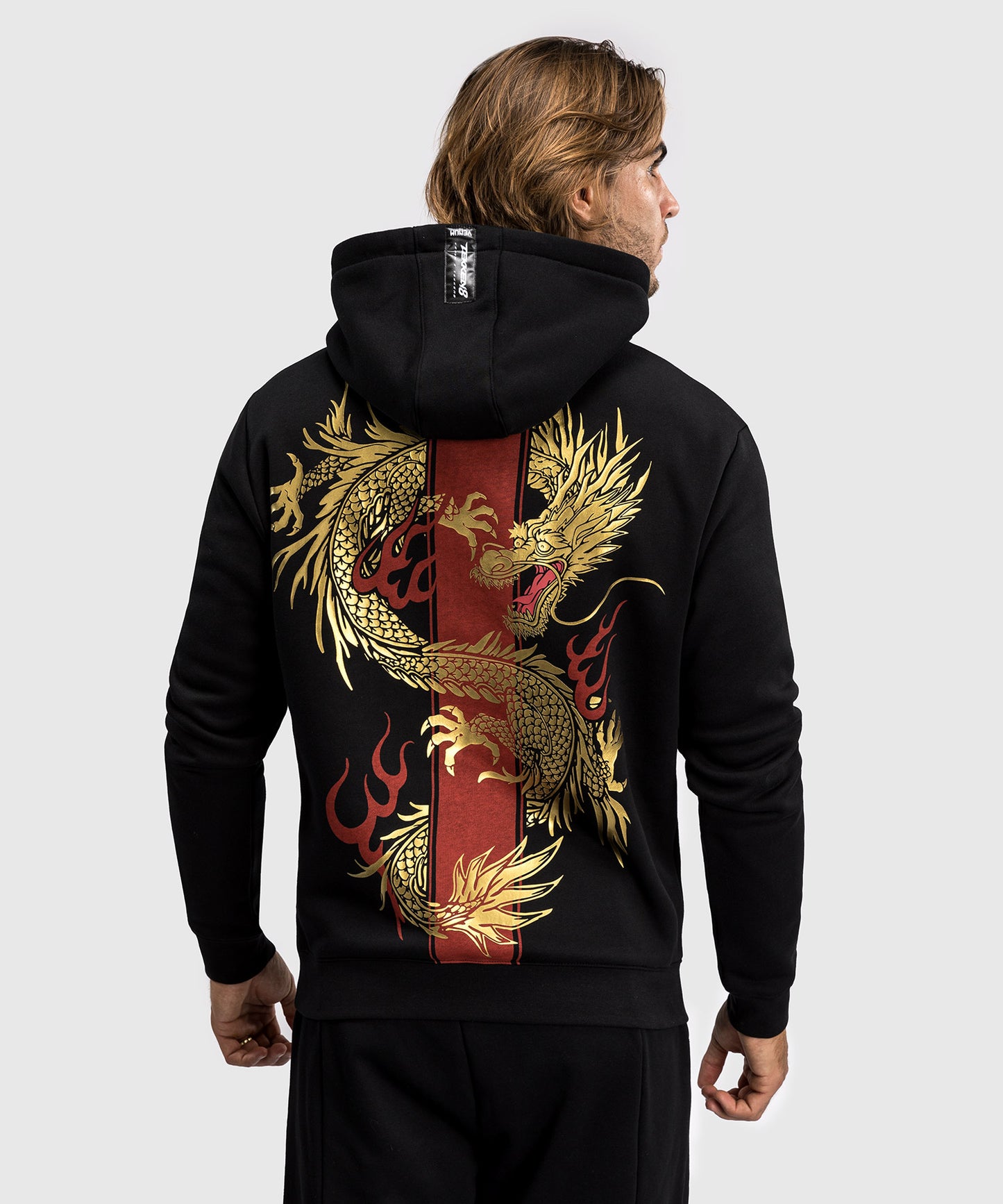 Sweatshirt à capuche Venum x TEKKEN 8 - Marshall Law - Noir/Rouge/Or