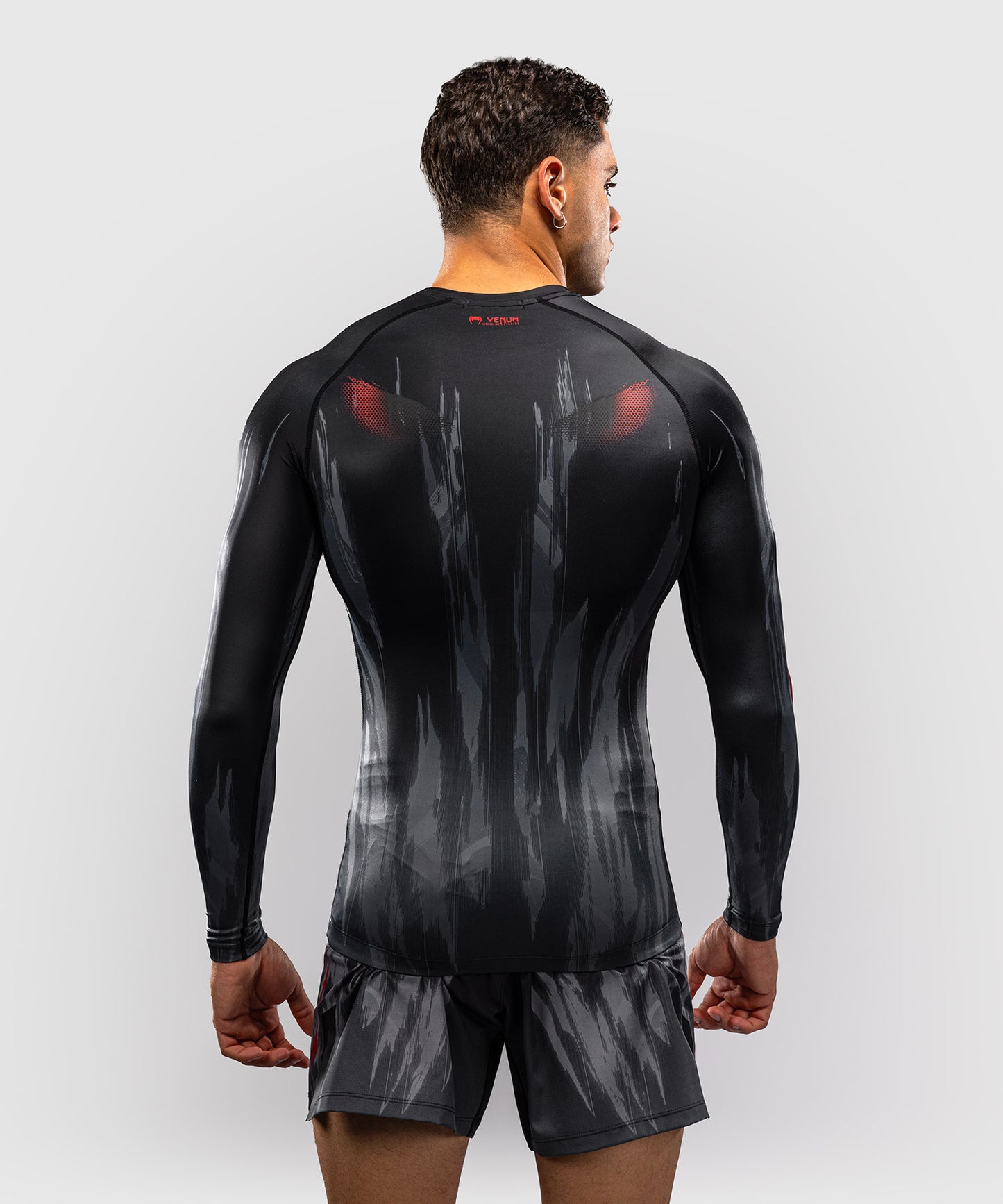 Venum Demon Rashguard de Manga Larga - Negro/Gris