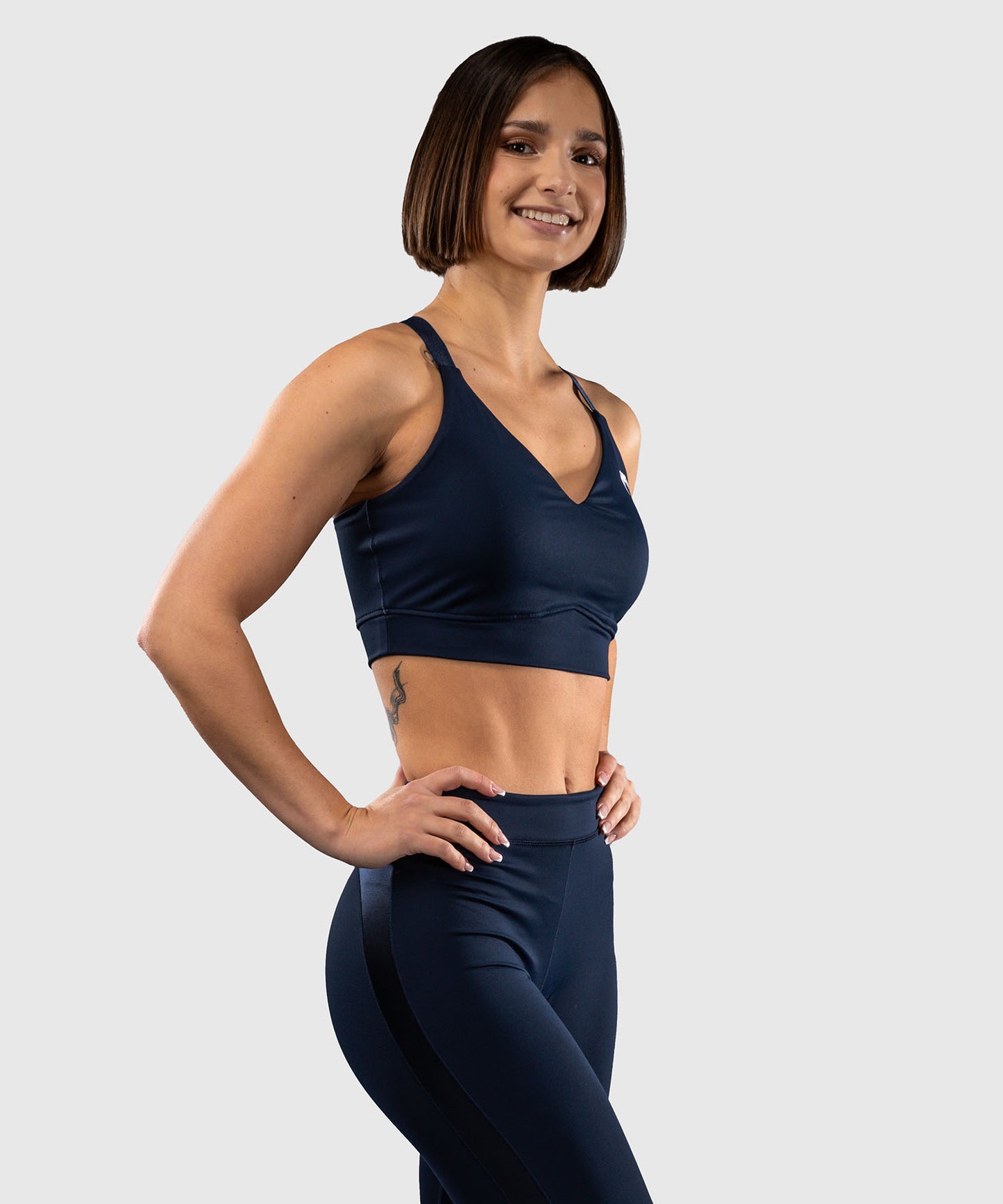 Venum Sculpt Shape Women's Sports Bra - Navy Blue