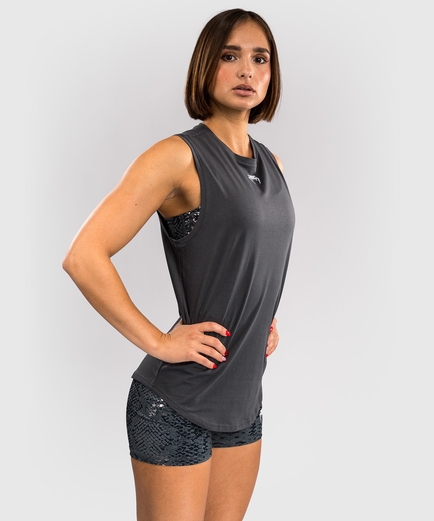 Venum Amazonia Camiseta Sin Mangas para Mujer - Gris Oscuro