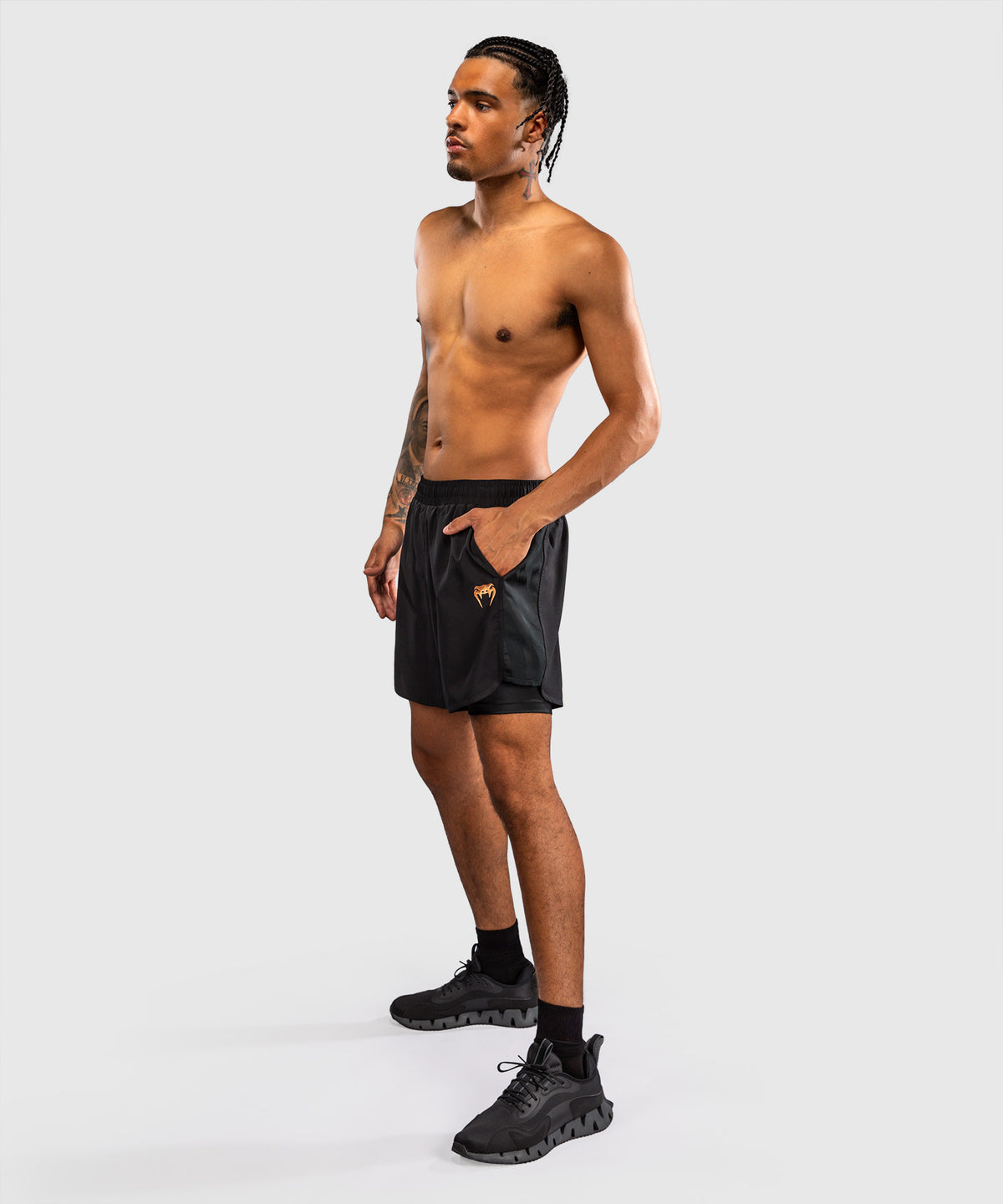 Venum G-Fit Revolution Pantalón corto de entrenamiento - Negro/Cobre