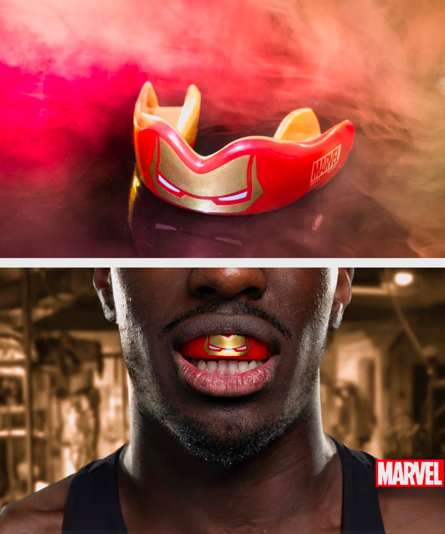 Safejawz Marvel Protector Bucal – Iron-Man – Rojo