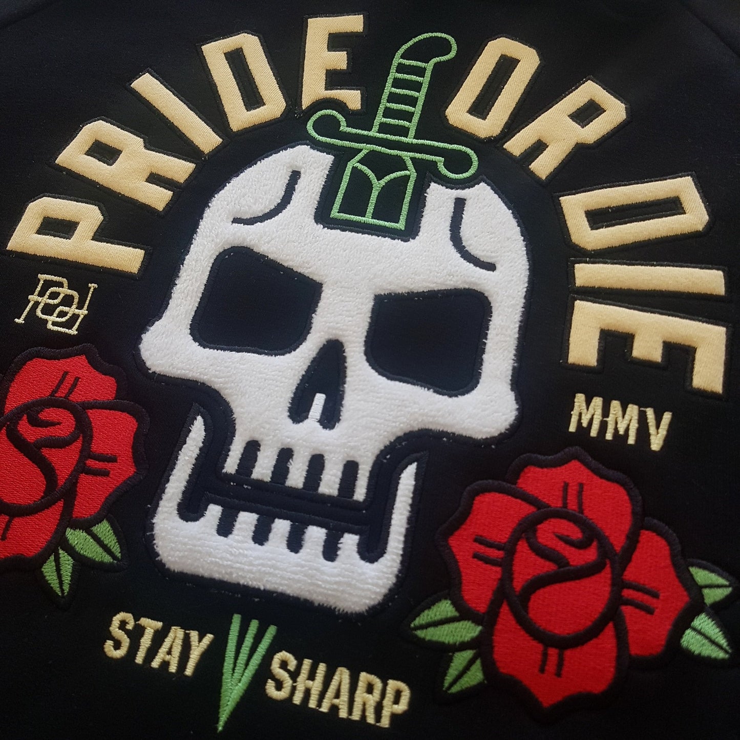 Pride Or Die Stay Sharp Camiseta - Negro