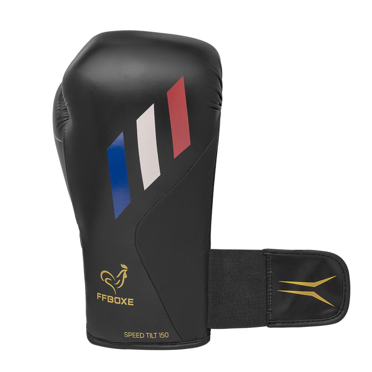 Adidas Speed Tilt 150 FFB Guantes de Boxeo - Negro