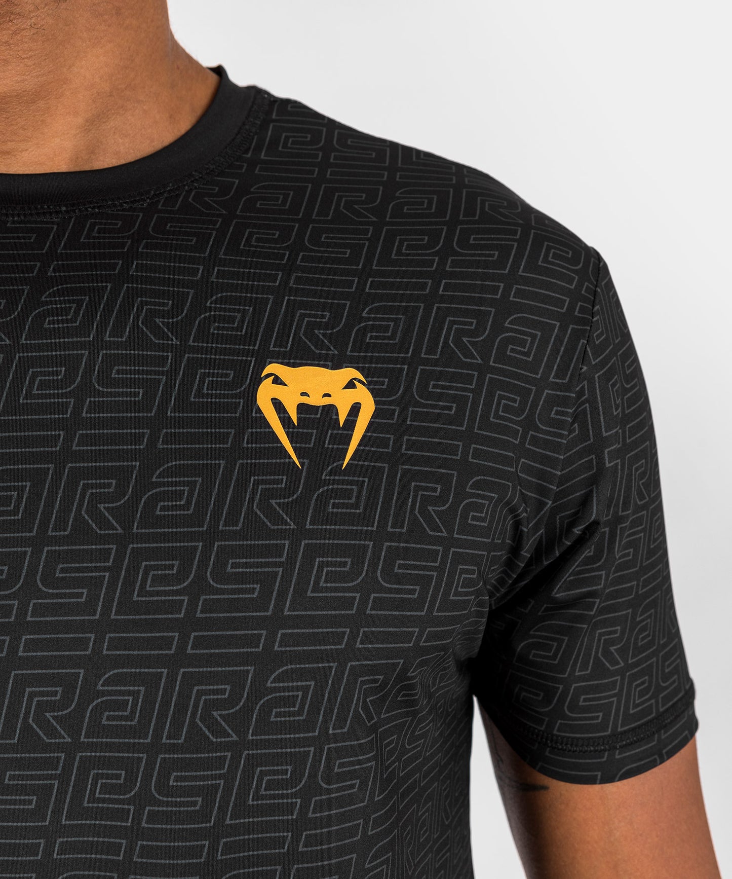 T-shirt Dry-tech pour Hommes Venum x Ares - Noir/Doré