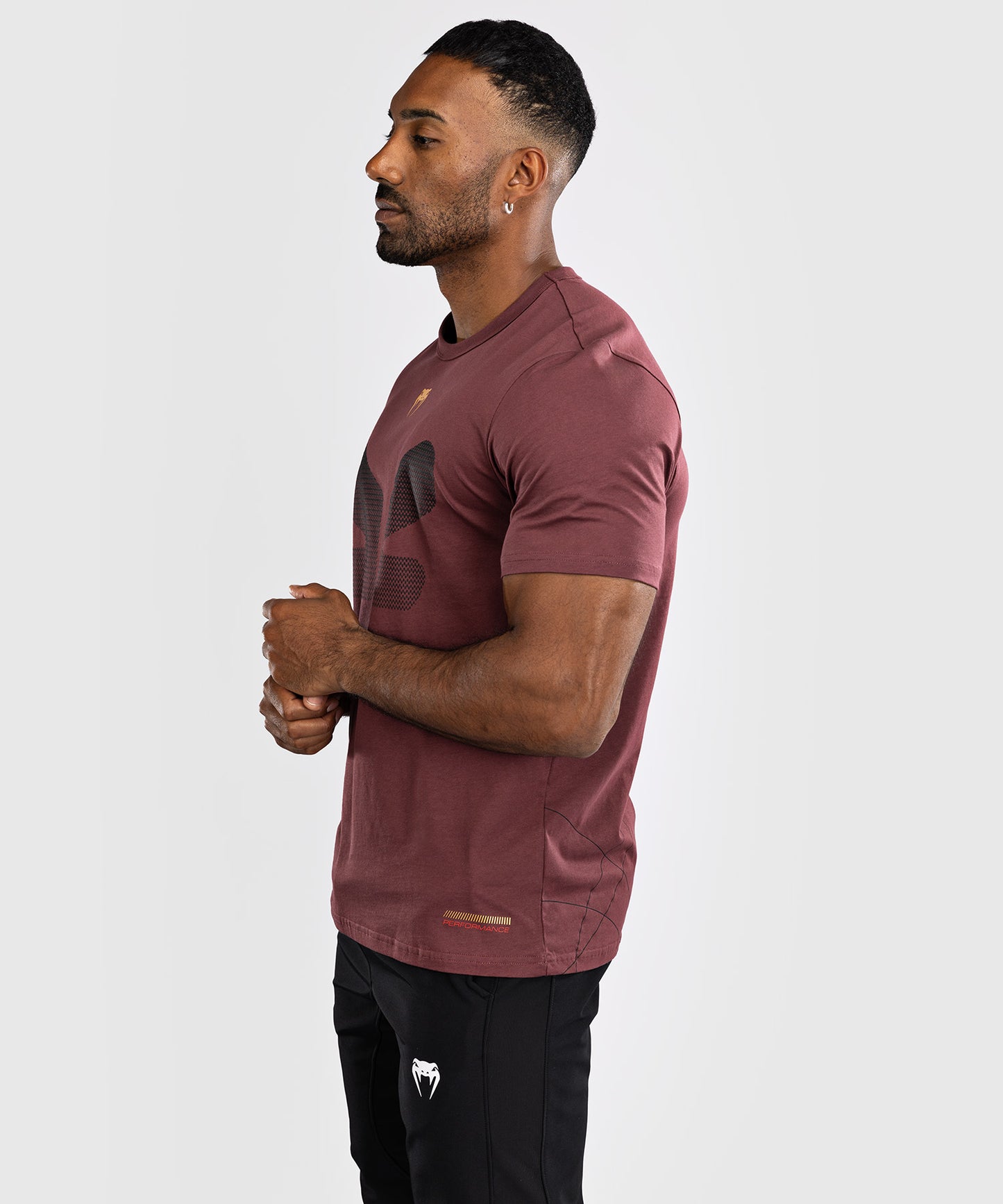 T-Shirt Venum Tactical XT- Noir/Bordeaux/Or