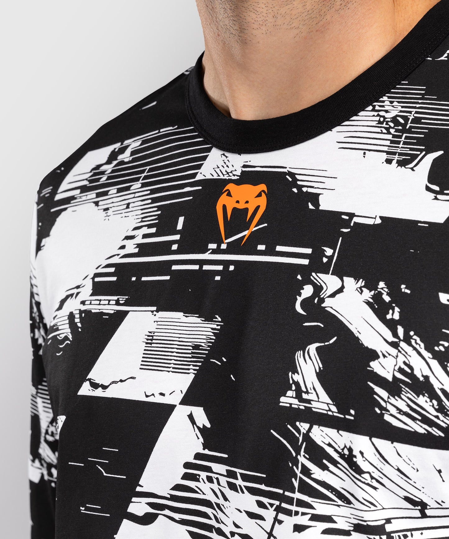 T-shirt manches longues Homme UFC Zenith by Venum Authentic Fight Week - Blanc