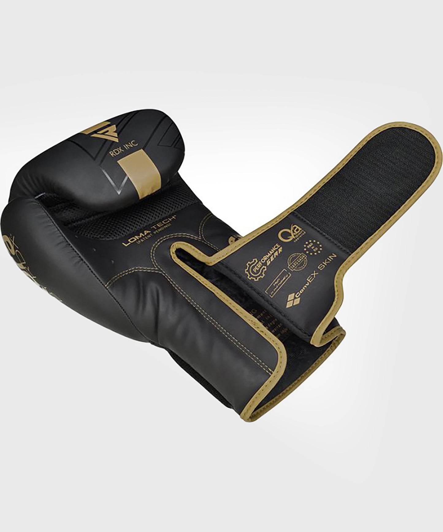 RDX F6 Kara Boxhandschuhe - Schwarz/Gold