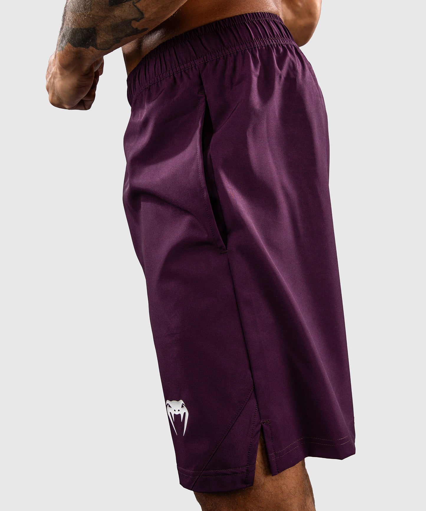 Venum Contender Shorts de entrenamiento - Morado oscuro/Blanco