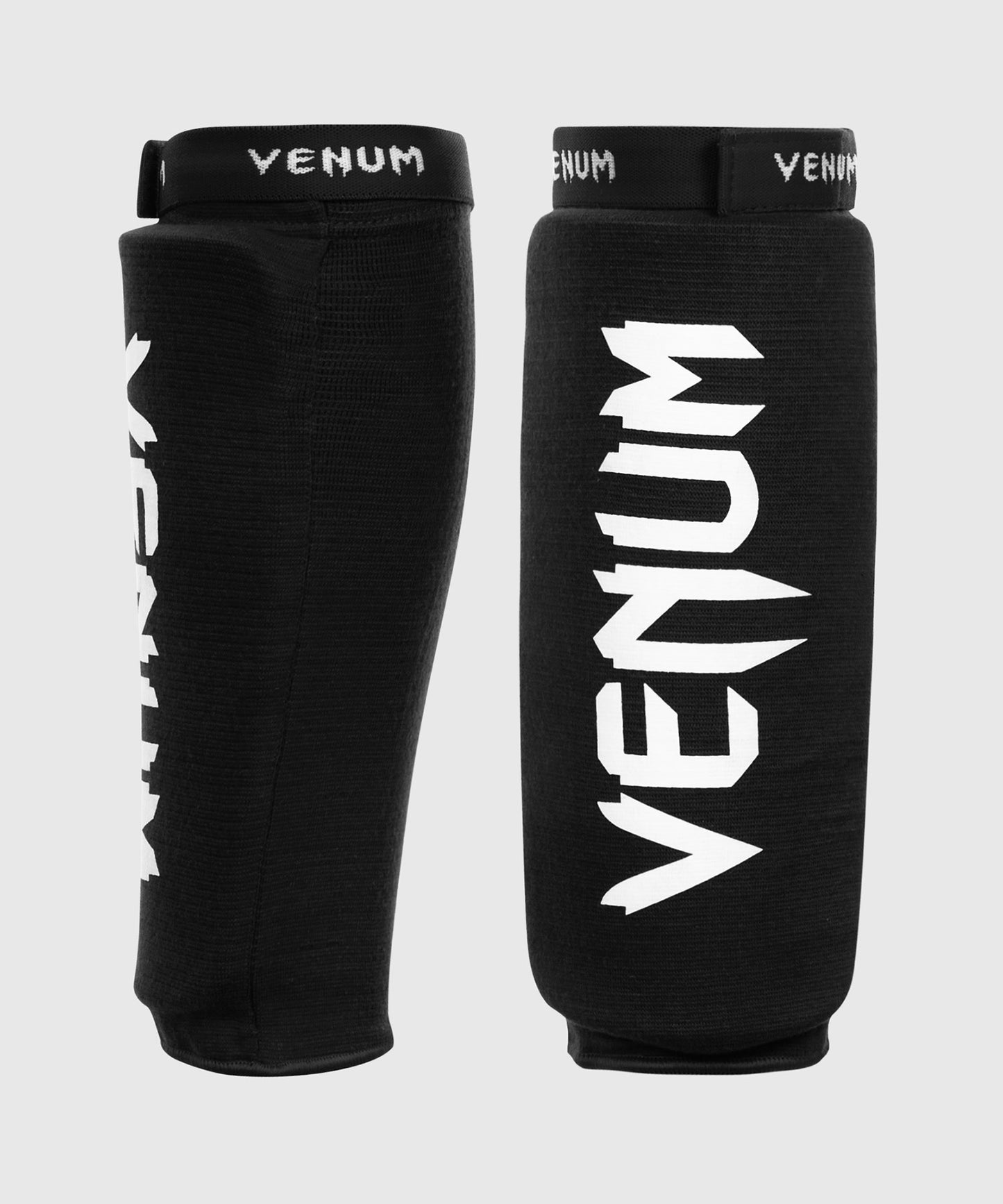 Venum Kontact Espinilleras – Negro/Blanco