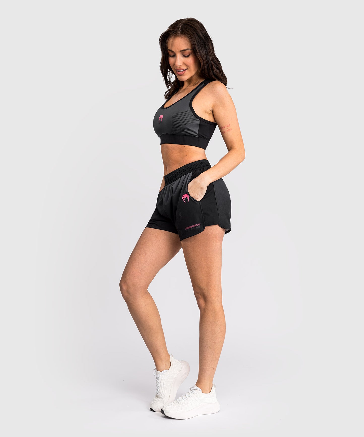 Short d'entraînement Venum Tactical XT- Noir/Gris Tempête