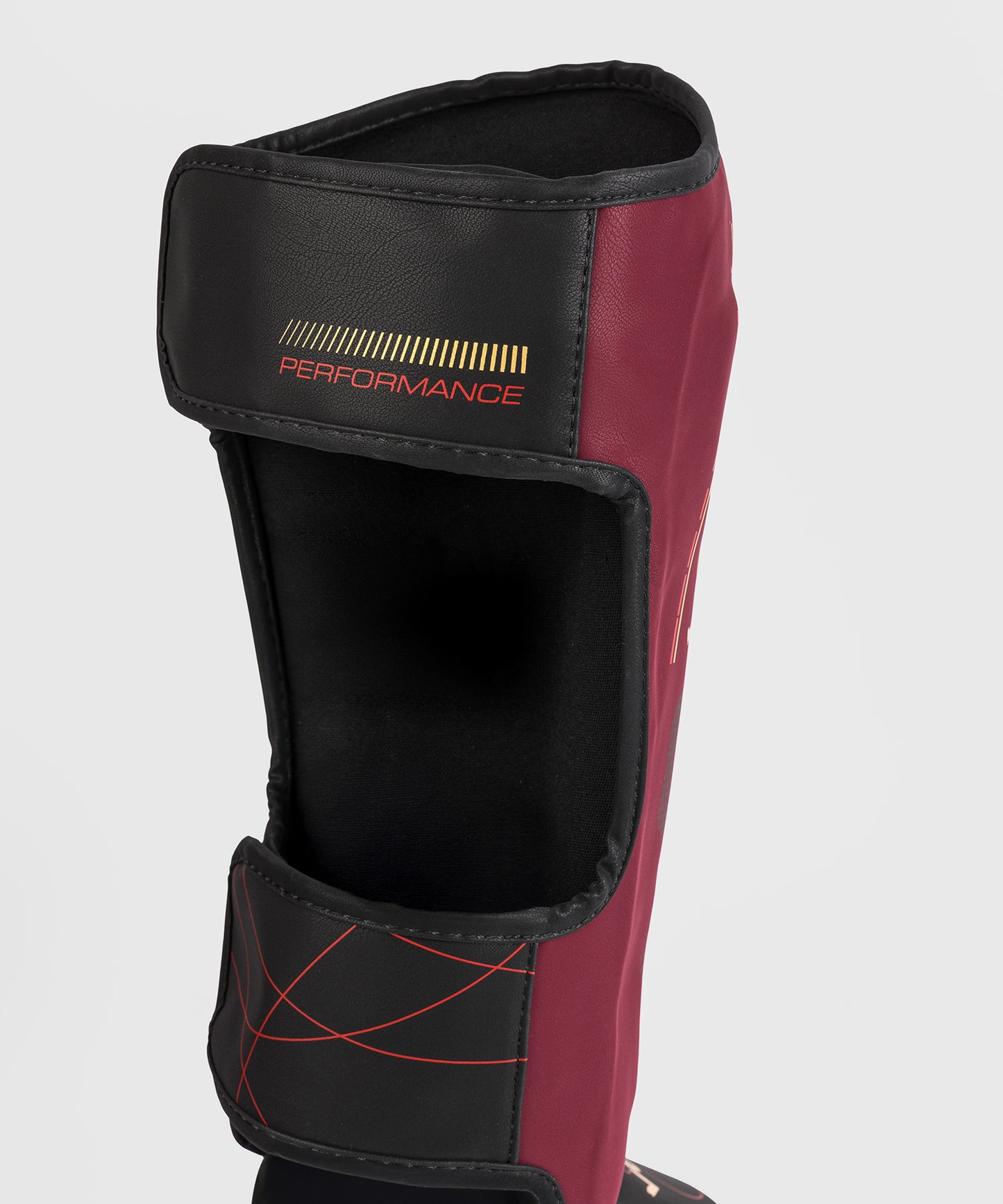 Protège-Tibias Venum Tactical XT- Noir/Bordeaux/Or