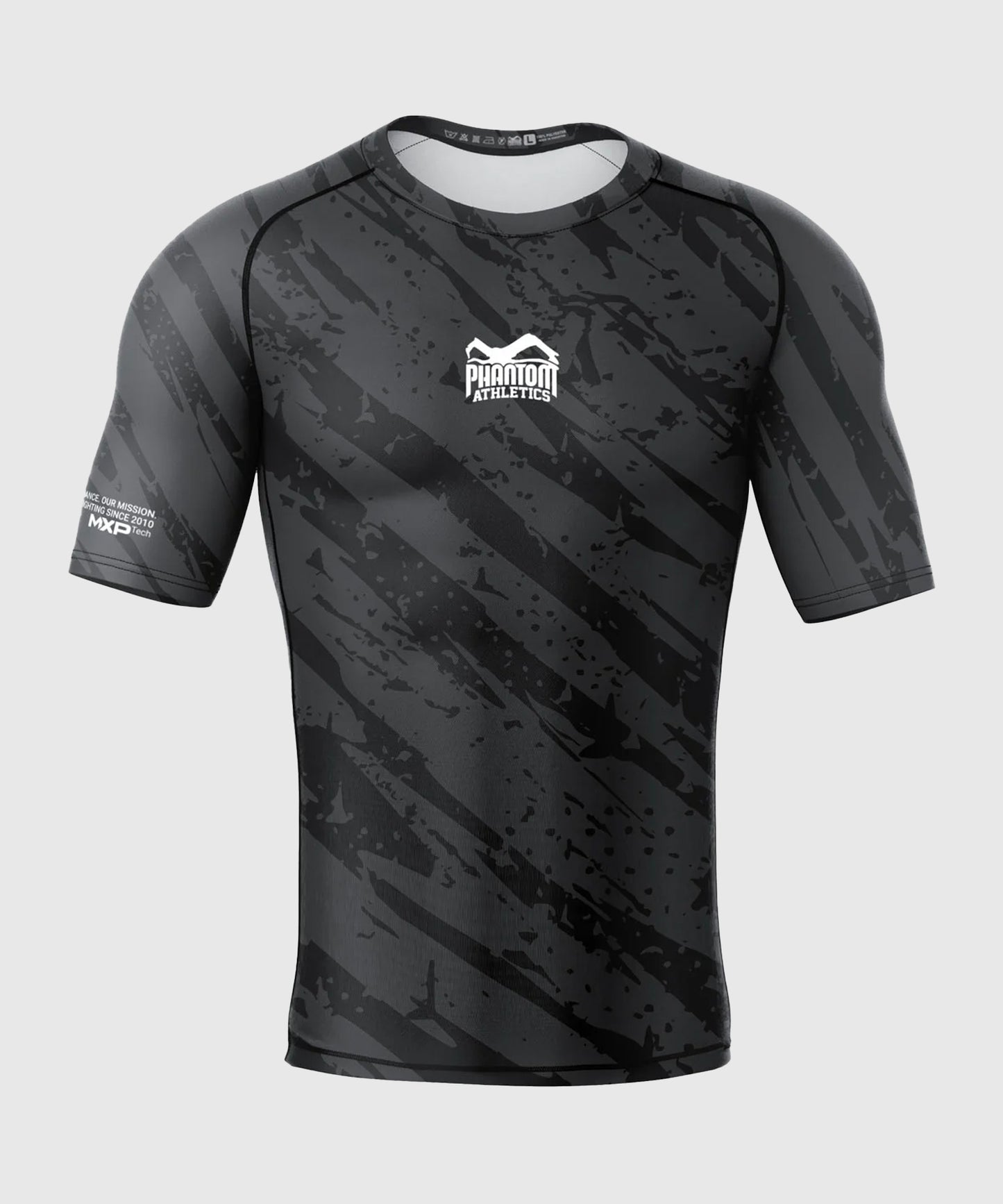 Phantom Athletics Evo Camo Tiger Rashguard - Grigio