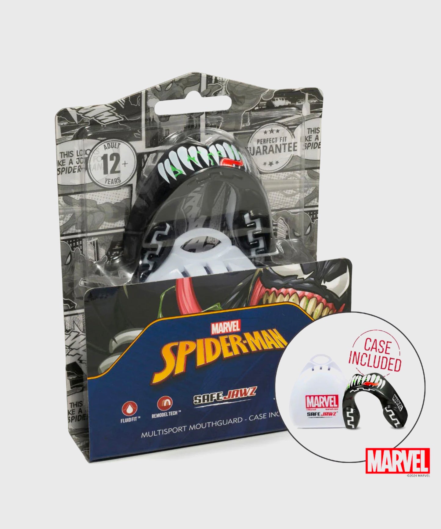 Safejawz Marvel - Venom Paradenti - Nero