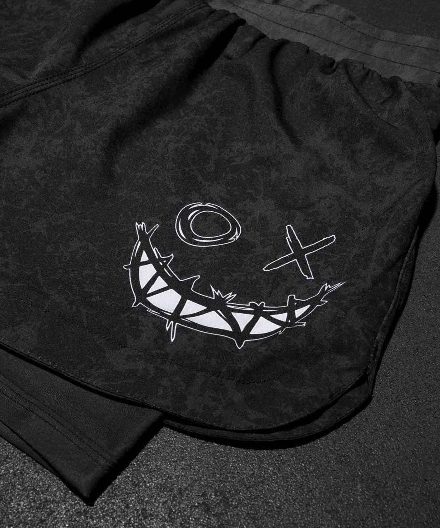 Phantom Athletics Fusion 2In1 Serious Fightshorts - Schwarz