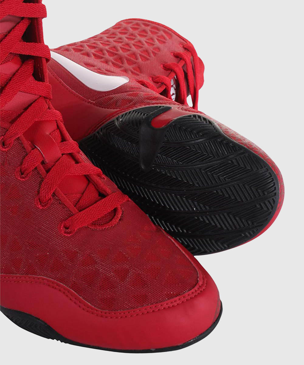 Nike Ko Scarpe da Boxe - Rosso/Bianco