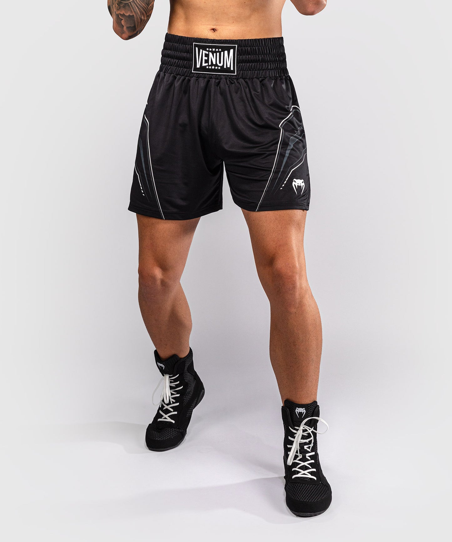 Venum Streamline Boxshorts – Schwarz/Weiß
