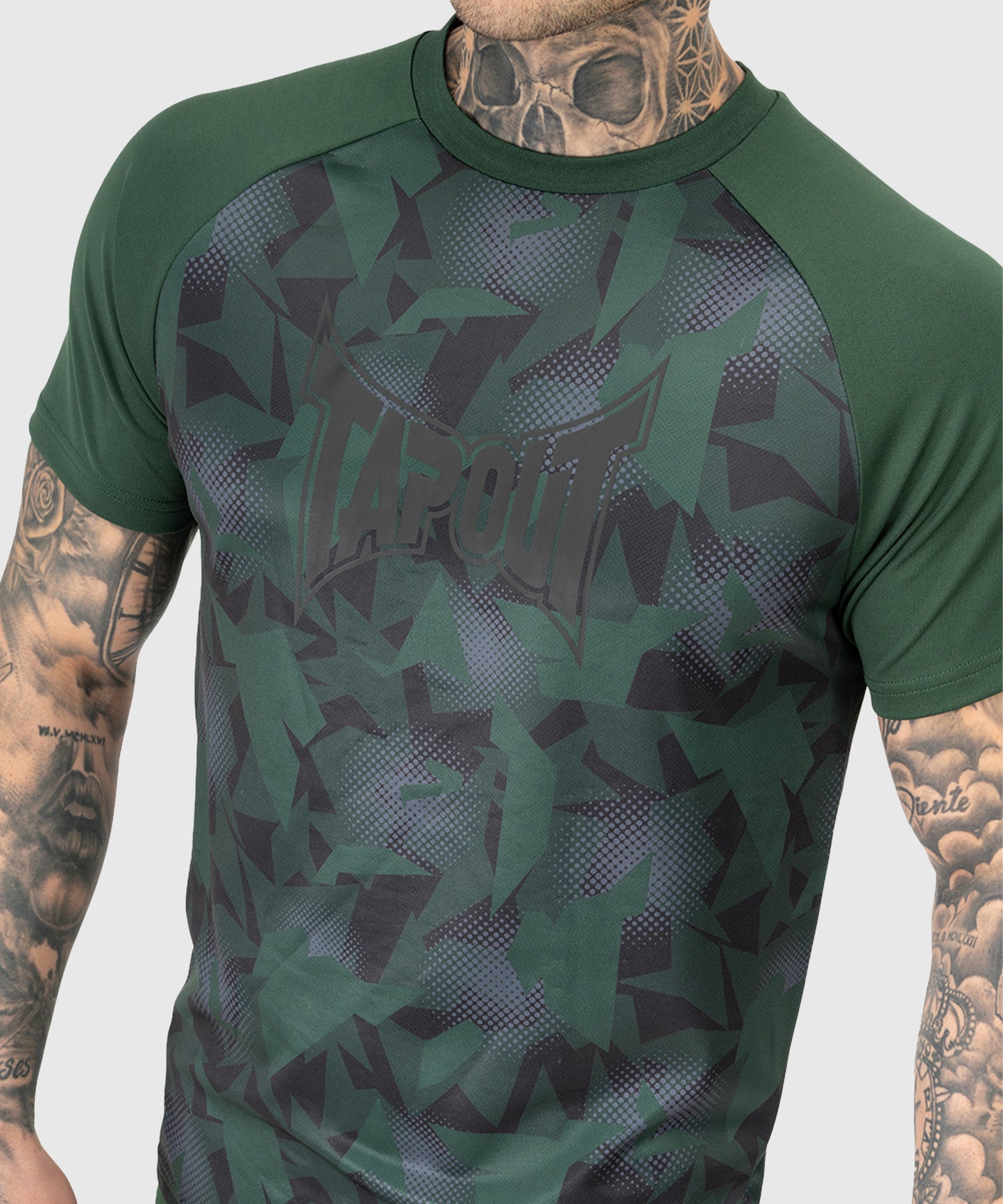 Tapout Training Graphic Camiseta - Negro/Verde