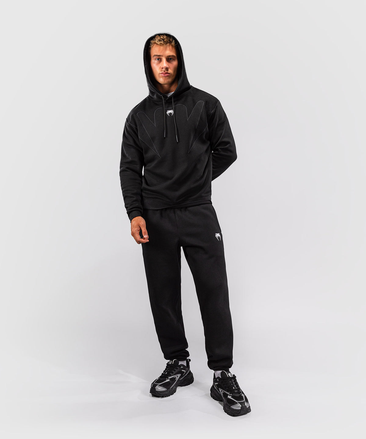 Sweat à capuche Venum Attack Fleece & Weave - Noir