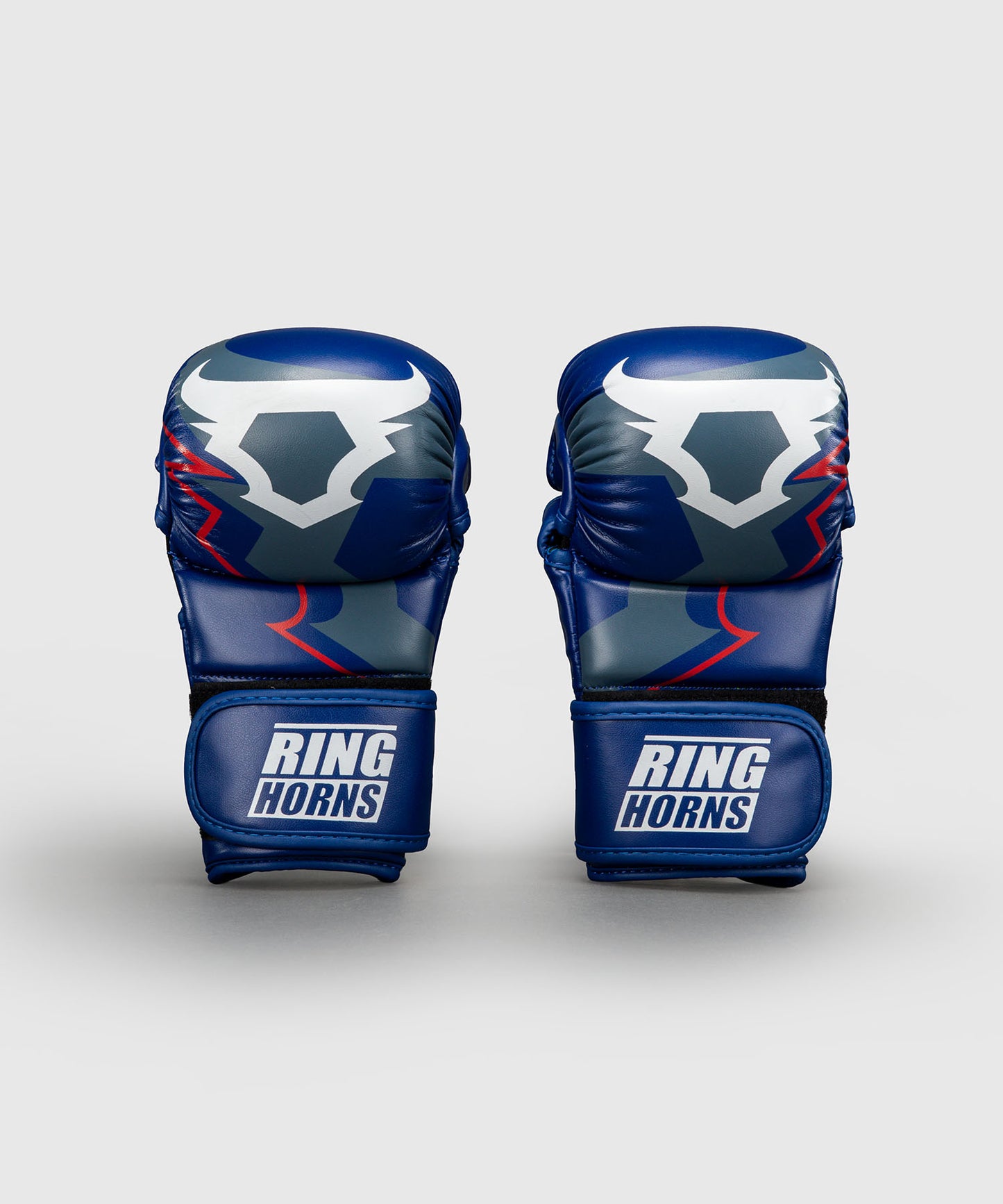 Venum Ringhorns Charger MMA-Sparring-Handschuhe - Marineblau/Rot