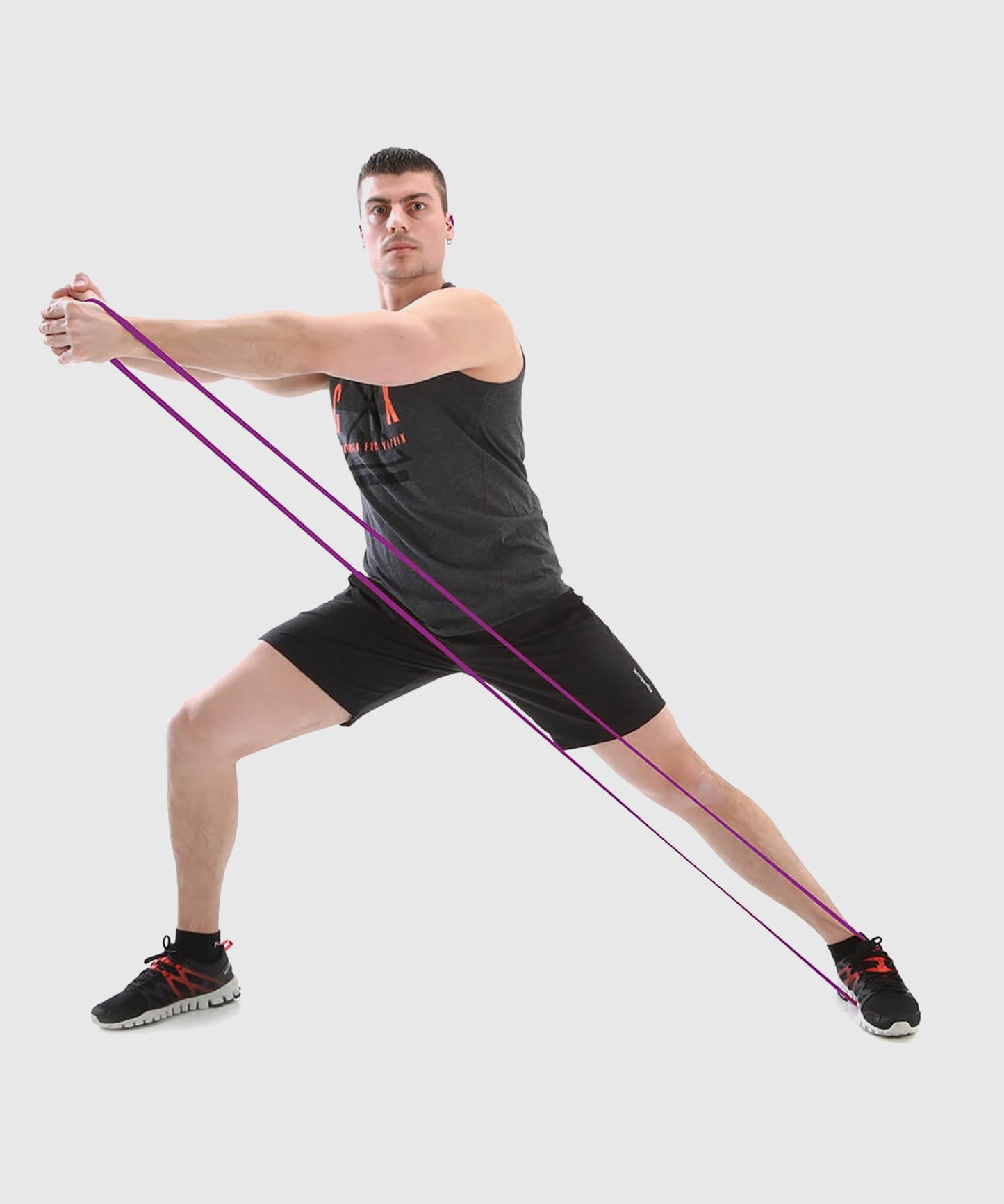 Power band Sveltus - 7/15 kg – Violeta