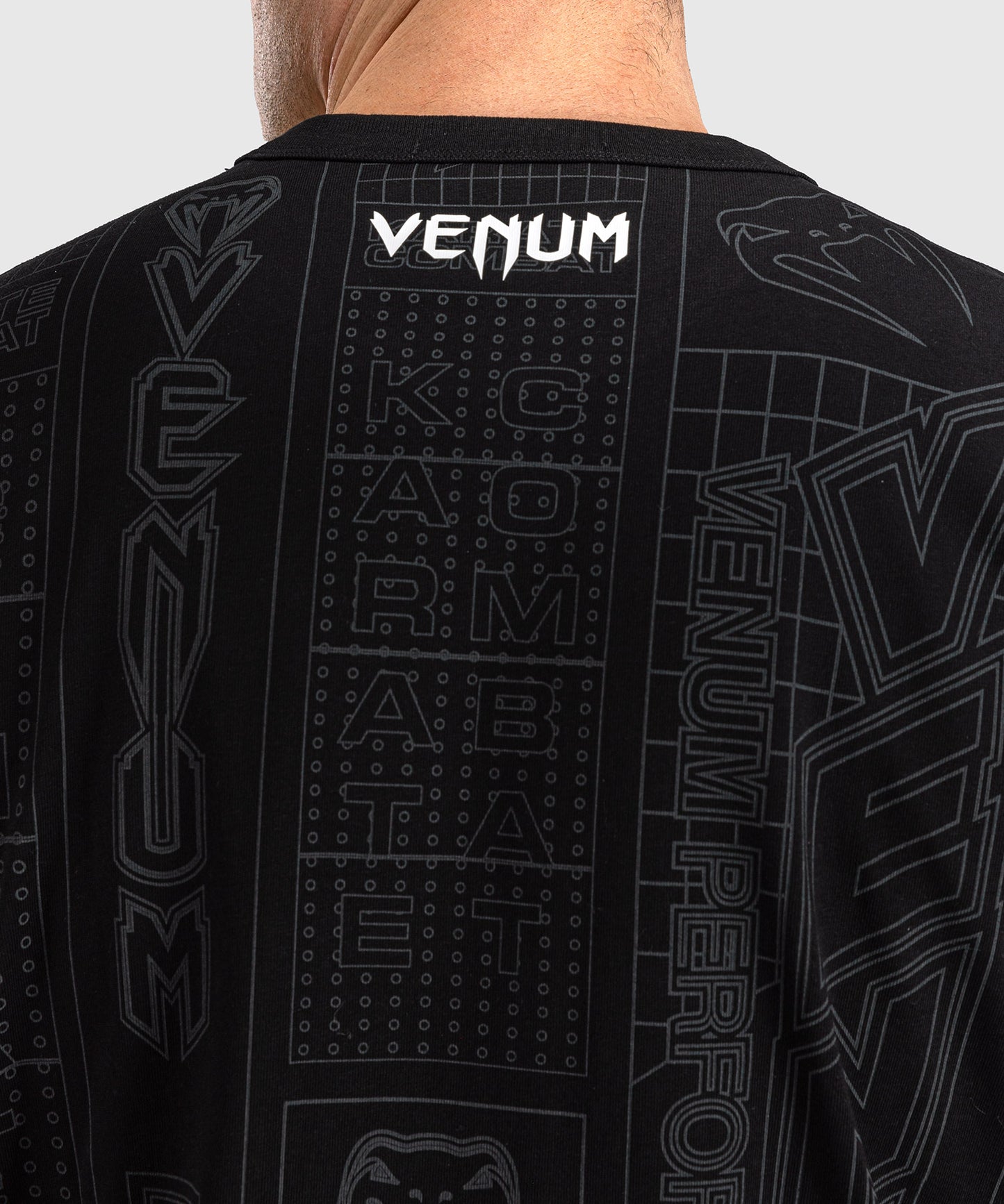 Karate Combat by Venum T-Shirt – Schwarz/Grau