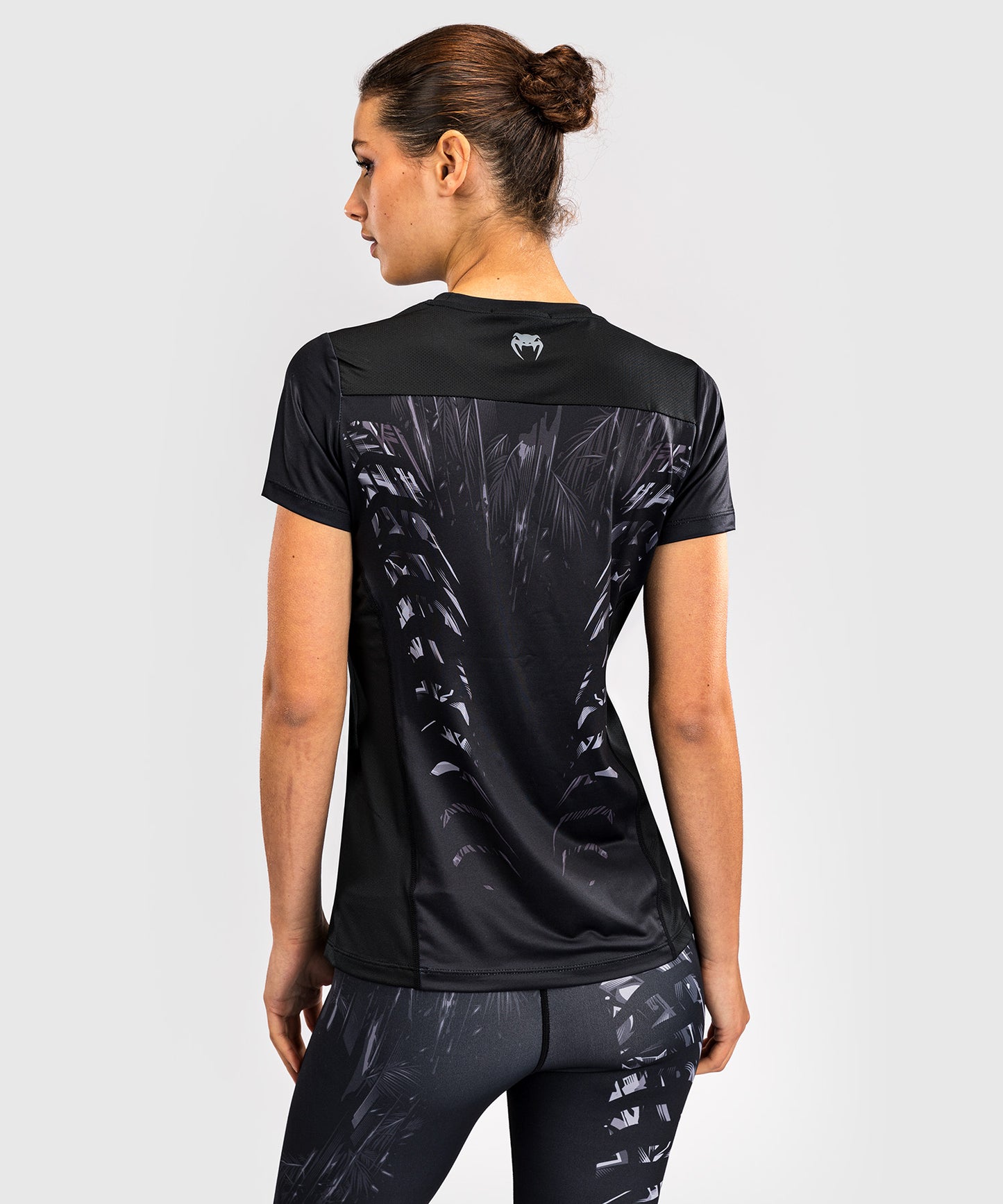 T-Shirt Dry-Tech Venum Tiger pour Femmes - Noir/Argent