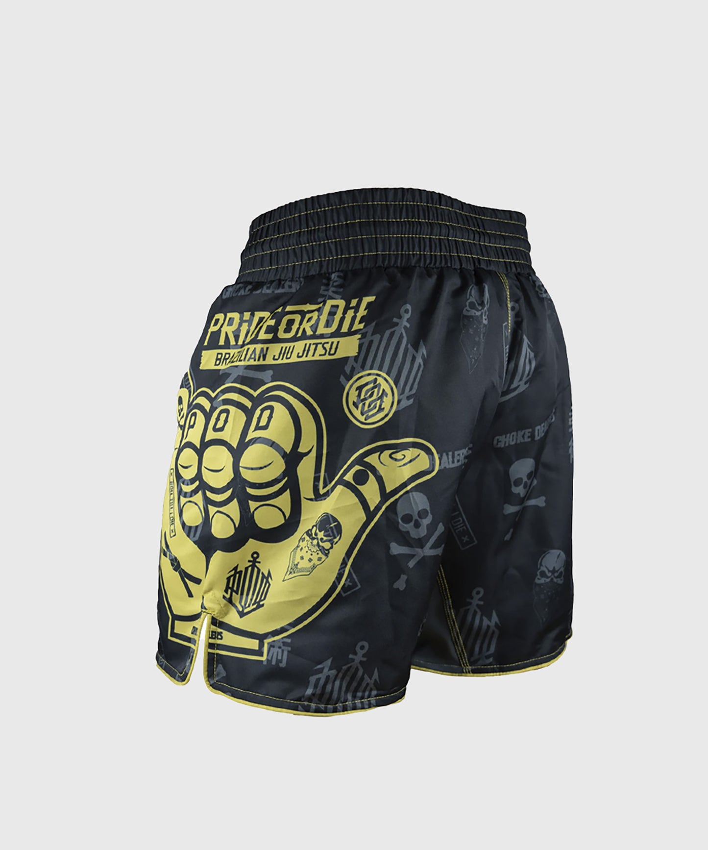 Short de MMA Pride Or Die Hang Loose - Noir