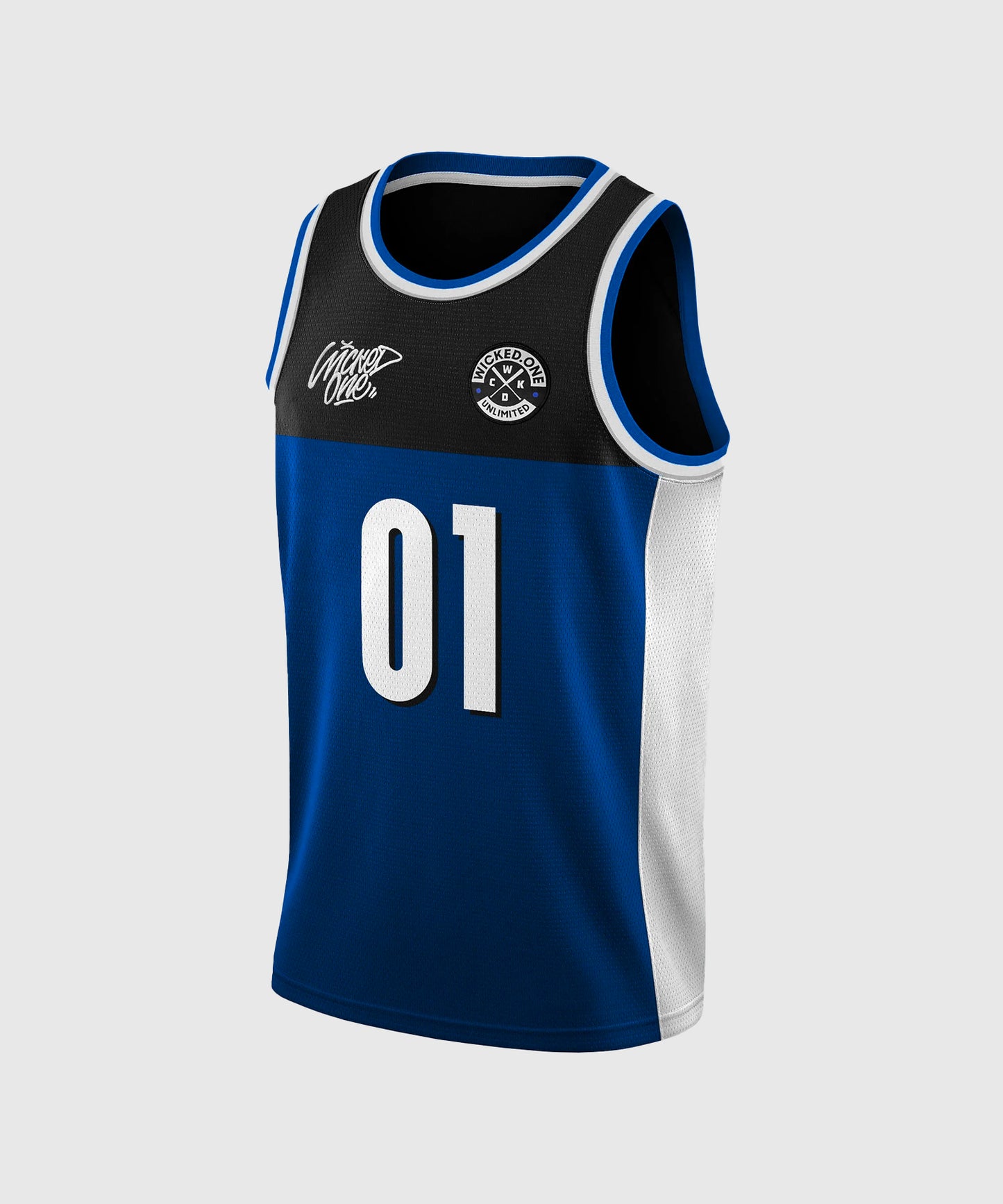 Wicked One Unlimited Tank Top - Schwarz & Marineblau