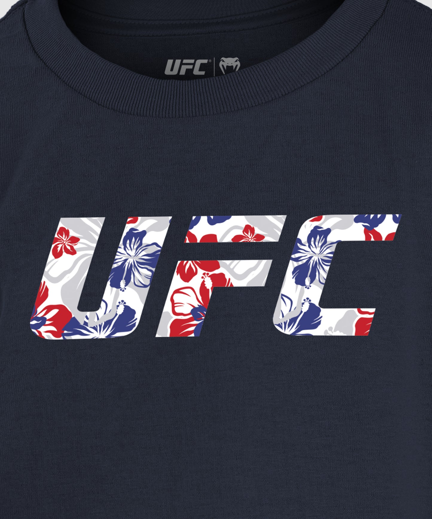 UFC Unrivaled by Venum Max Holloway Kinder T-Shirt - Marineblau